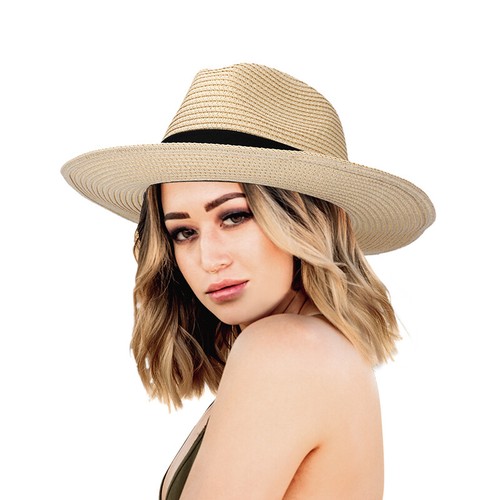 Floppy Foldable Ladies Women Straw 
