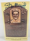 Stan Musial Autograph Hall of Fame Plaque Auto PSA DNA
