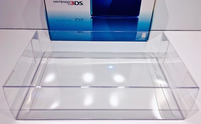 1 Box Protector ORIGINAL NINTENDO 3DS CONSOLE NTSC SIZE ONLY!   Check your size!