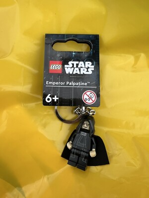 Star Wars Emperor Palpatine Keychain LEGO Minifig 854289 IN HAND  