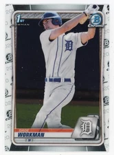 2020 Bowman Chrome Gage Workman 1st Bowman Base Chrome !!!