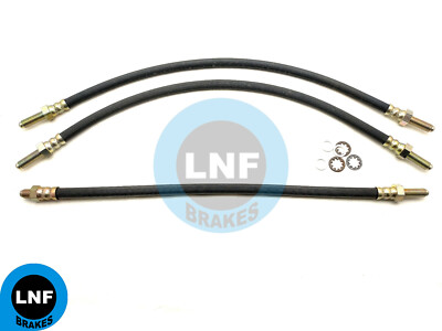 Daimler Majestic Major DQ450 DS450 Limo BRAKE HOSE FRONT REAR SET X3 1960-1968