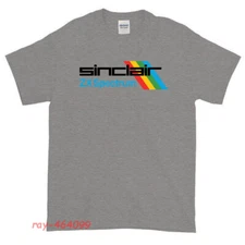 New Sinclair ZX Spectrum Logo Unisex Funny T Shirt USA size S - XXL