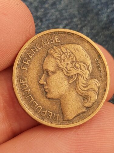 フランス 10 FRANCS 1951年 硬貨 Coin, France, Guiraud, 10 Francs, 1951, Beaumont - Le Roger