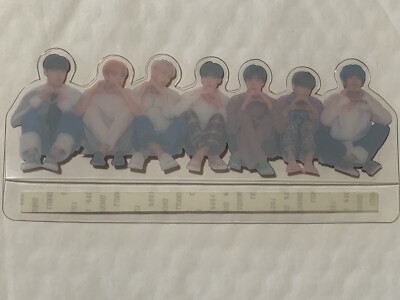 BTS Official Map Of The Soul Persona Clear Photo Picket Stand Rare