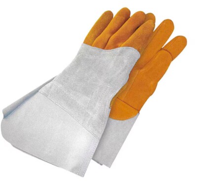 Bdg 64-1-1525-9 Welding Glove Tig Grain Deerskin Back Hand Patch Left Hand,