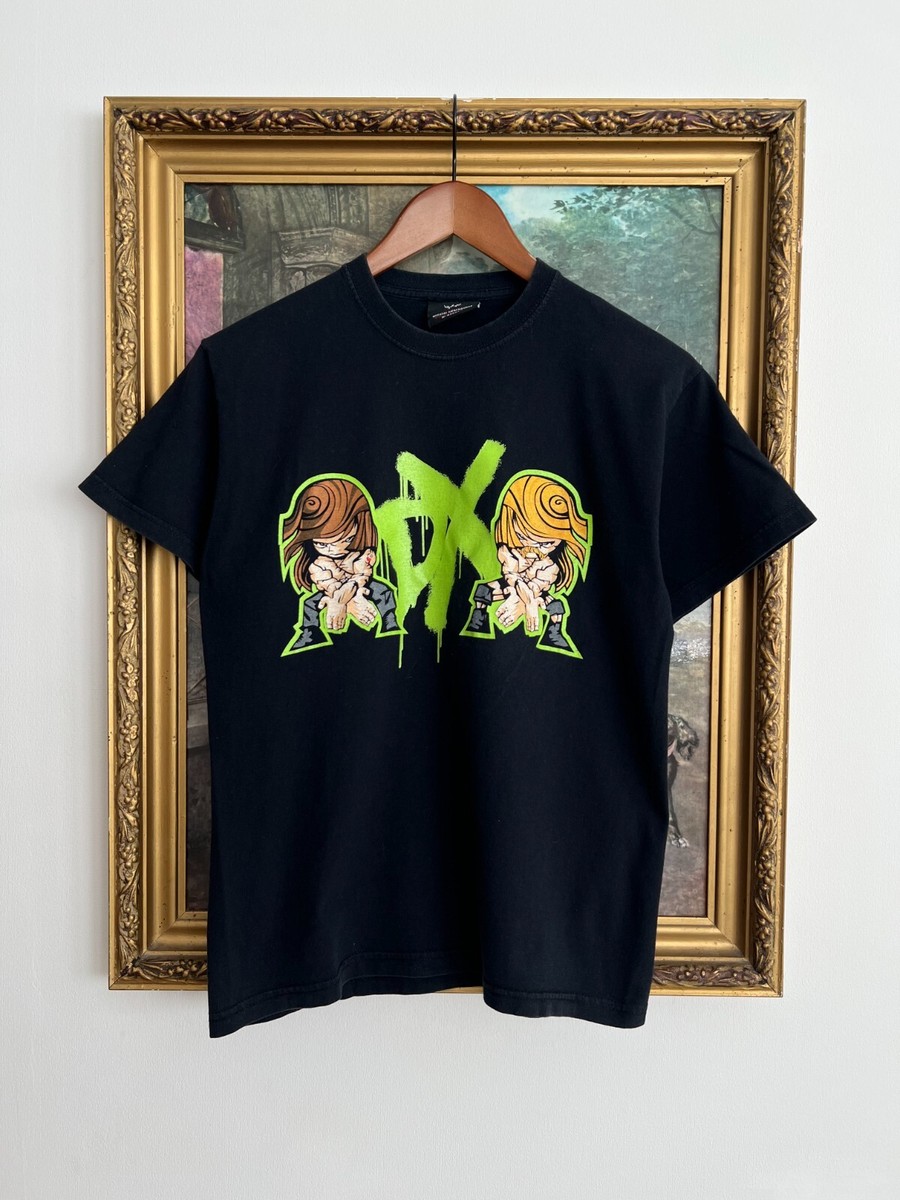Vintage 2000s D-Generation X Triple H Shawn Michaels WWE Black T