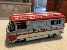 Savings Bank tin Frictionarmored Car HAYASH Japan