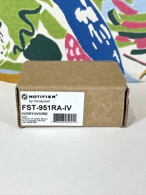 NOTIFIER BY HONEYWELL FST-951RA-IV Intelligent Thermal Heat Detector Ivory