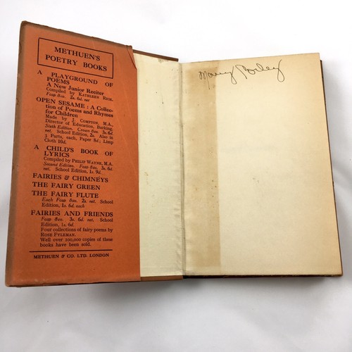 Choral Speaking 1931 1st Edition Hardcover With Dust Jacket Marjorie Gullan - Picture 6 of 12