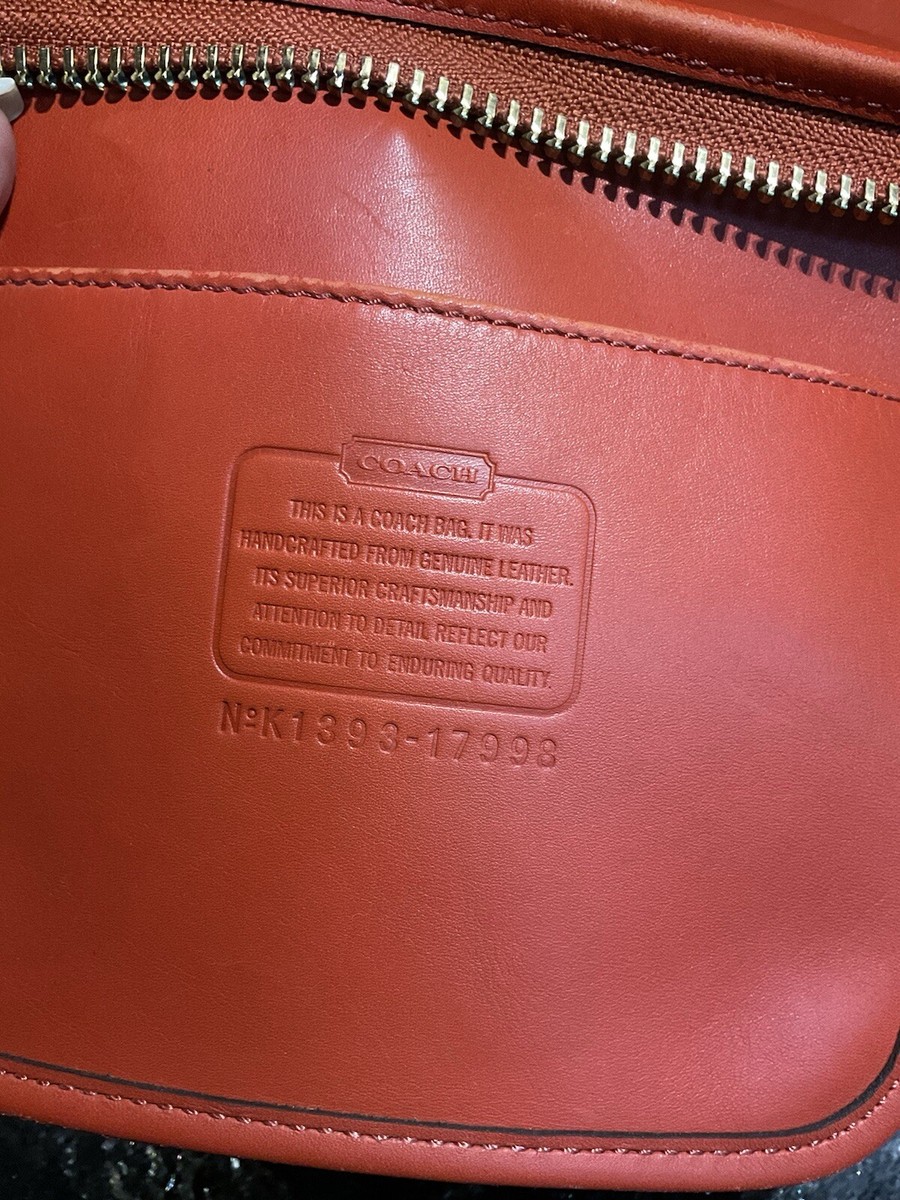 Coach Limited Ed. Legacy XL Glovetanned Leather Bucket Duffle Bag