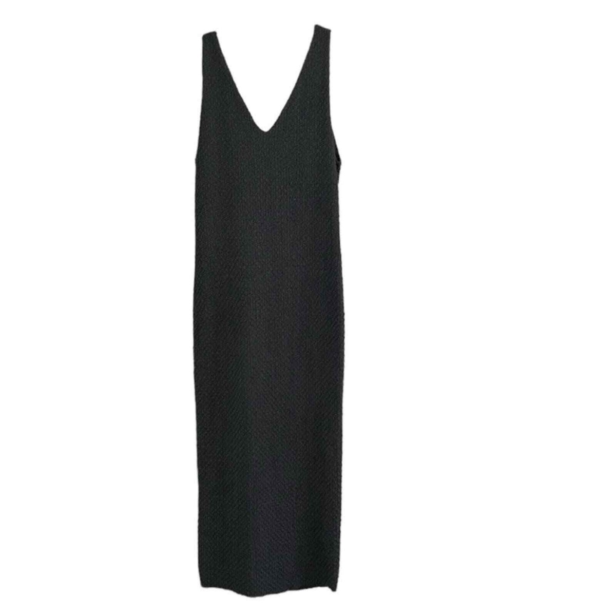 zara grey midi dress Gray V-Neck Pleated Midi Dress main image 1