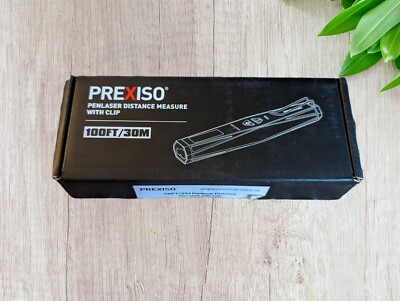 PREXISO 100Ft Mini Laser Measure, Digital Laser Distance Measurer.
