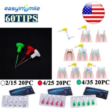 60Pcs Endo Activator Tips For EASYINSMILE Endo Sonic Irrigator Root Canal clean