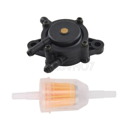 Fuel Pump & Fuel Filter For 2001-up E-Z-GO EZGO Gas ST480 Woods Boundary MAV 480
