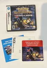 Nintendo DS Pokemon Mystery Dungeon Explorers of Darkness Case Only NO GAME