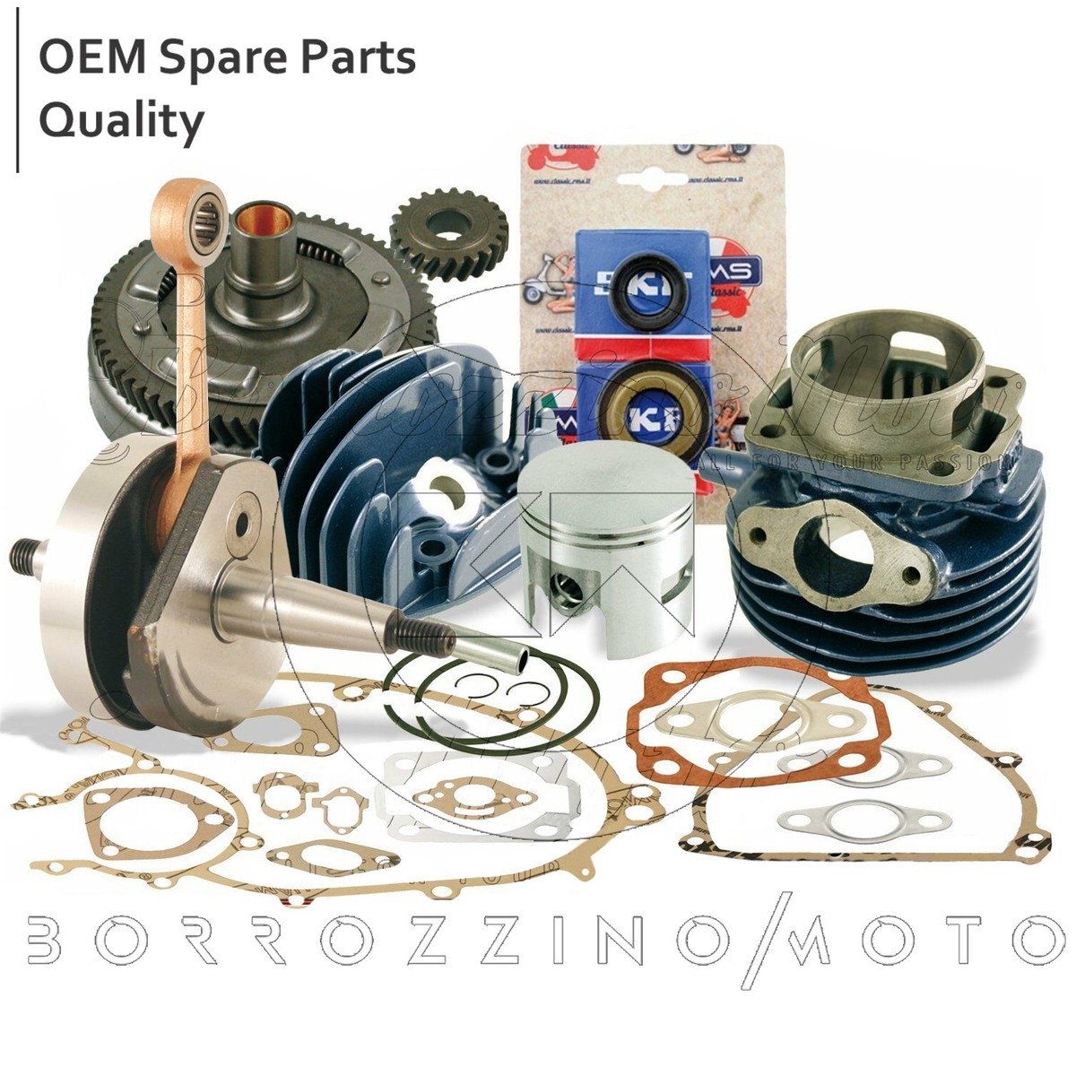 Polini Kit Revisione Motore Vespa Pk 50 S Kit Motore Vespa Special