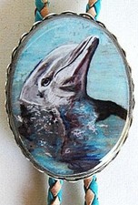 Classic Dolphin Bolo Tie