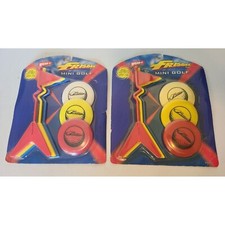  2  2001 WHAM-O FRISBEE Mini Golf Game Original Frisbee Disc NEW  SEALED LOT