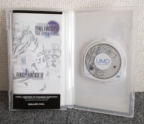 PSP Final Fantasy I II III IV set 4 game Japan PlayStation Portable Japanese Ver - 第 7/7 張圖片