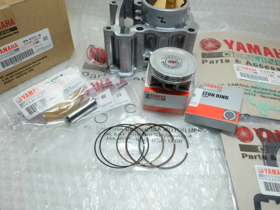 New Genuine Yamaha YZF R125 WR125 TE125 Big Bore Cylinder Kit 150cc 57MM - Image 3 of 4