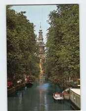 Postcard Zuiderkerk in picturesque Amsterdam Netherlands