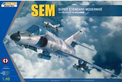 Kinetic 48140 Maßstab 1:48 SEM Super Étendard Modernisé