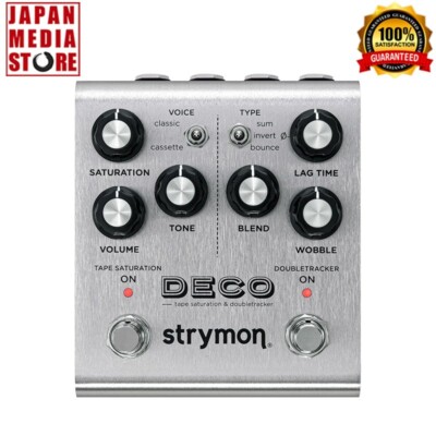 Strymon Deco V2 Tape Saturation & Doubletracker Guitar Effects Pedal Brand NEW