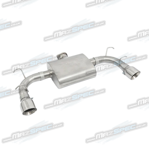 Mazda MX5 MK3 Exhaust Cobra Sport MZ06 Perf Rear Silencer TP34 Tips - NC 06-15 - Picture 10 of 11