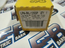 Bussmann LPN-RK-125SP, 125 Amp, 250 Volt, Time Delay RK1 Fuse -NEW-B