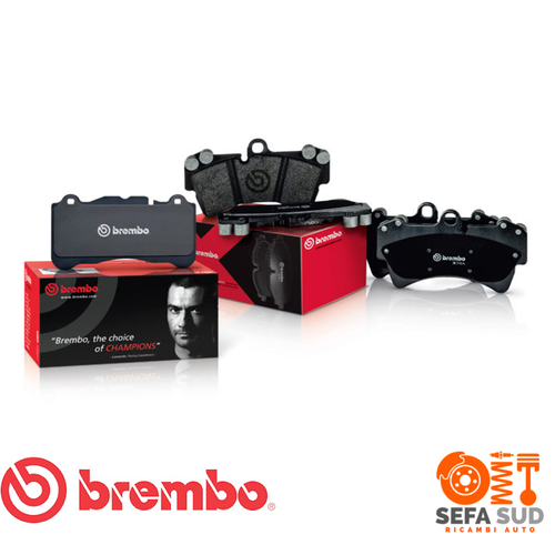 Plaquettes De Frein Avant Brembo P85126 – Qualité OE, Indicateur D'Usure Intégré, Certifiées ECE R90