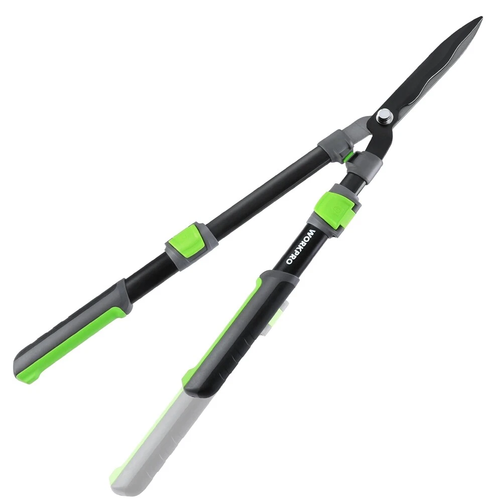 WORKPRO Extendable Hedge Shears 25"-33" Manual Hedge Clippers Pruners Scissors
Opens in a new window