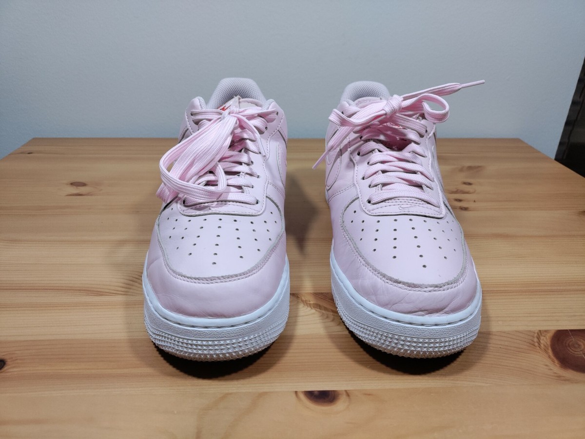 air force 1 thank you plastic bag pink foam