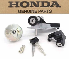 Ignition Key Switch Gas Fuel Cap Lock Set 06-23 NPS50 Ruckus OEM Honda #J68