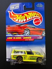 Hot Wheels #697 | Mini Truck (Bright Yellow) | Low 'N Cool Series