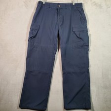 5.11 Tactical Company Cargo Pants Womens 14 Blue Ripstop Gorpcore Utility Work