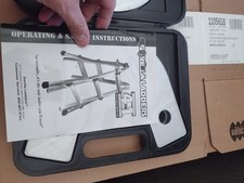 Gorilla Ladders 4 In 1 Static Hinge Bracket Set With Storage Case Wrench Staging