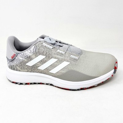 Adidas S2G SL BOA Spikeless Grey Mens Waterproof Golf Shoes GV9786