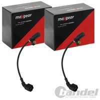 2X Maxgear ABS-SENSOREN Hinten Passend FÜR Audi A3 Tt Seat Leon Skoda Octavia