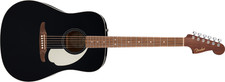 Fender California Standard Redondo Acoustic Guitar Spruce Top, Black