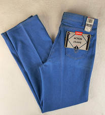 Vintage 90s Levi's Action Jeans NOS 36 X 32 Stretch Waistband Made in USA NEW