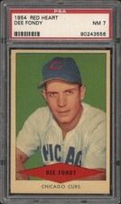 1954 Red Heart Baseball Cards 59