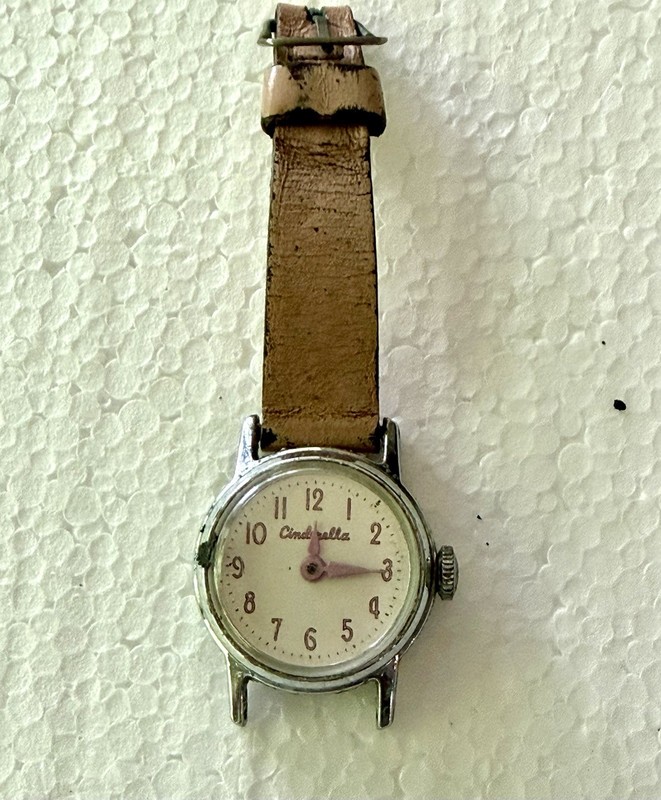 Vintage Cinderella Watch As Is NR