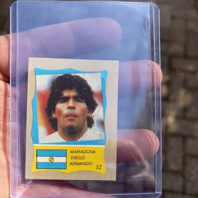 1986 Reyauca Maradona Sticker Argentinien selten WM Mexiko 86  