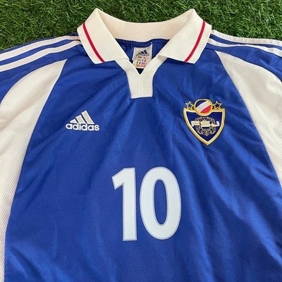 Stojkovic - Yugoslavia 2000 2001 Official Jersey Shirt Kit - US L