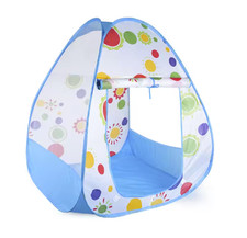 Blue - Children'S Pop-Up Game Tent Sunflower Game Indoor And Outdoor Games Tent
