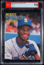 Beckett Baseball Monthly Issue #64 Ken Griffey Jr. 1st Cover PSA 9.8 Pop. 1 Best