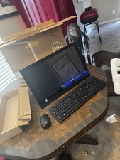 Dell Inspiron 24 24in All-in-One Desktop Black w/ Keyboard Mouse No Charger 