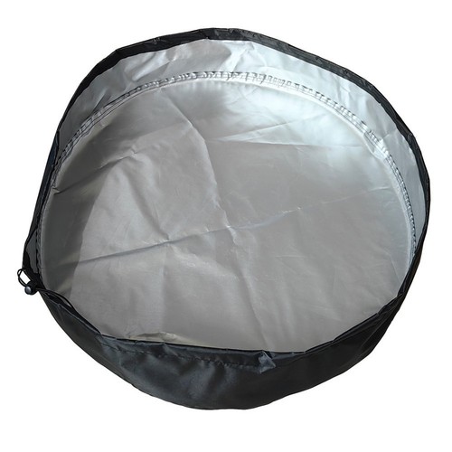 Tessuto Oxford Nero 1pz 420d Questo Coperchio Tamburo È Robusto Nuovo - Foto 10 di 15