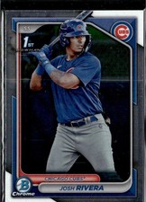 2024 Bowman #BCP-115 Josh Rivera Chrome Prospects